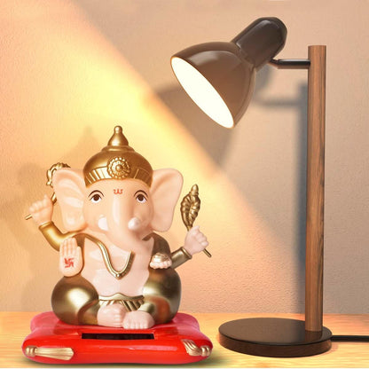 Solar Ganesh with moving hands